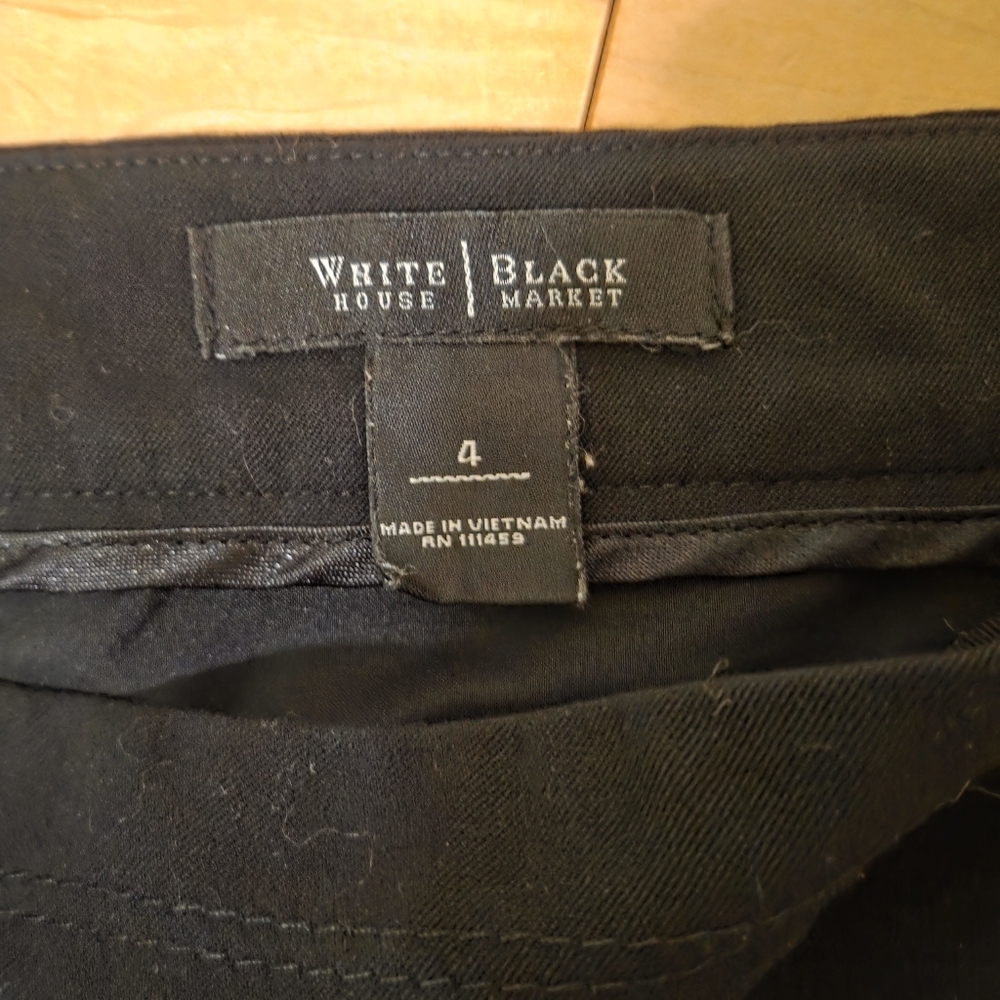 White House Black Market Black Trumpet Skirt - Picture 2 of 2